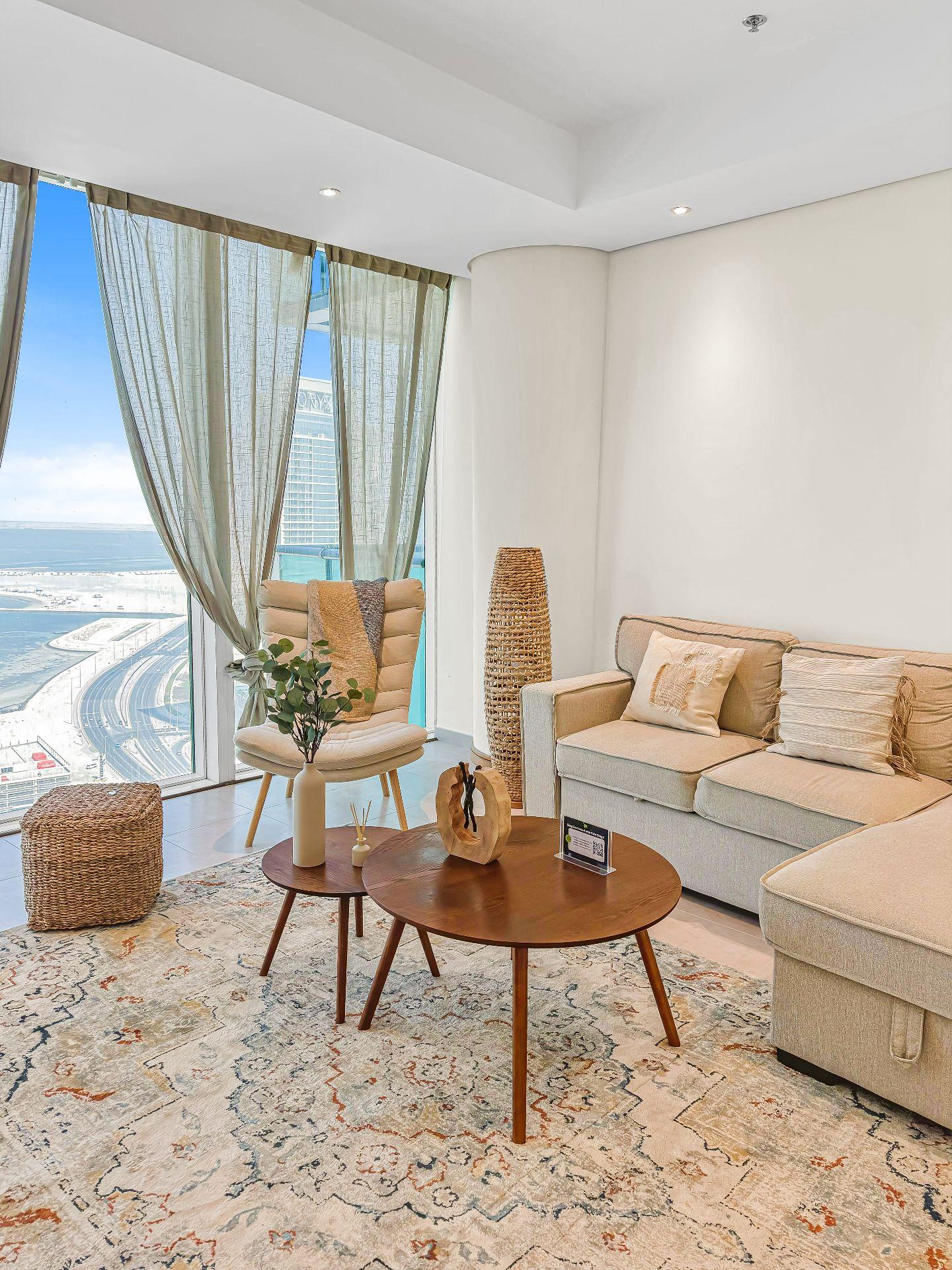 Bohemian | Stunning view | Financial Harbor | 1 BR - Image 9