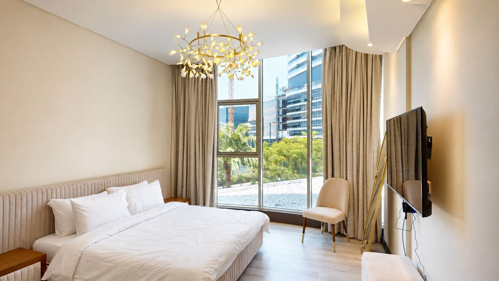 Bright & Elegant 1BR in Bahrain Bay - Image 7